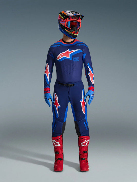 Conjunto Alpinestars Motocross 2026 Supertech Vista - Jersey + Pantalón L - 34