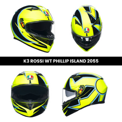 Casco K3 Rossi WT Phillip Island 2055