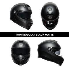 Casco Tourmodular Black Matte - AGV - Casco AGV Medellín - AGV Bogotá - AGV Cali - AGV Colombia - Original - Envío - Crédito - All2Bikes - A2B