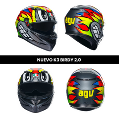 Casco K3 Birdy 2.0 - AGV - Casco AGV Medellín - AGV Bogotá - AGV Cali - AGV Colombia - Original - Envío - Crédito - All2Bikes - A2B