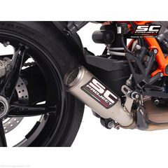 Escape Slip On Cr-T Sc Project Ktm 1390 Super Duke R 2025 Carbono Y Titanio