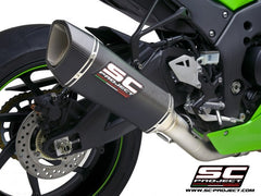 Escape Slip On S1 Sc1-R Project Kawasaki Ninja Zx-10r 2025 Carbono Y Titanio,