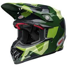 Casco Bell Moto-9S Flex Rover Gloss Olive Camo