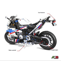 Juguete Armable BMW S1000 RR Tipo Lego