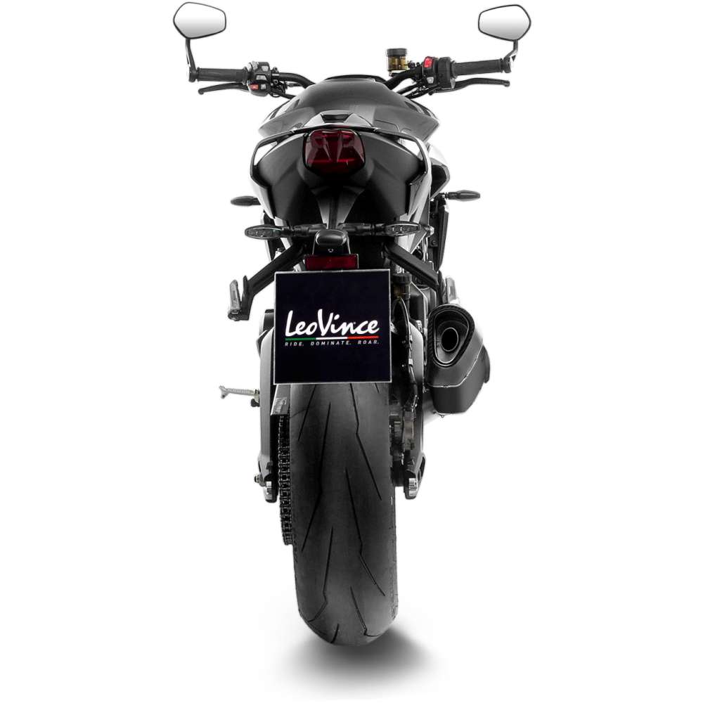 ESCAPE FULL SYSTEM LEOVINCE LV-14 R BLACK EDITION para TRIUMPH STREET TRIPLE 765 2025