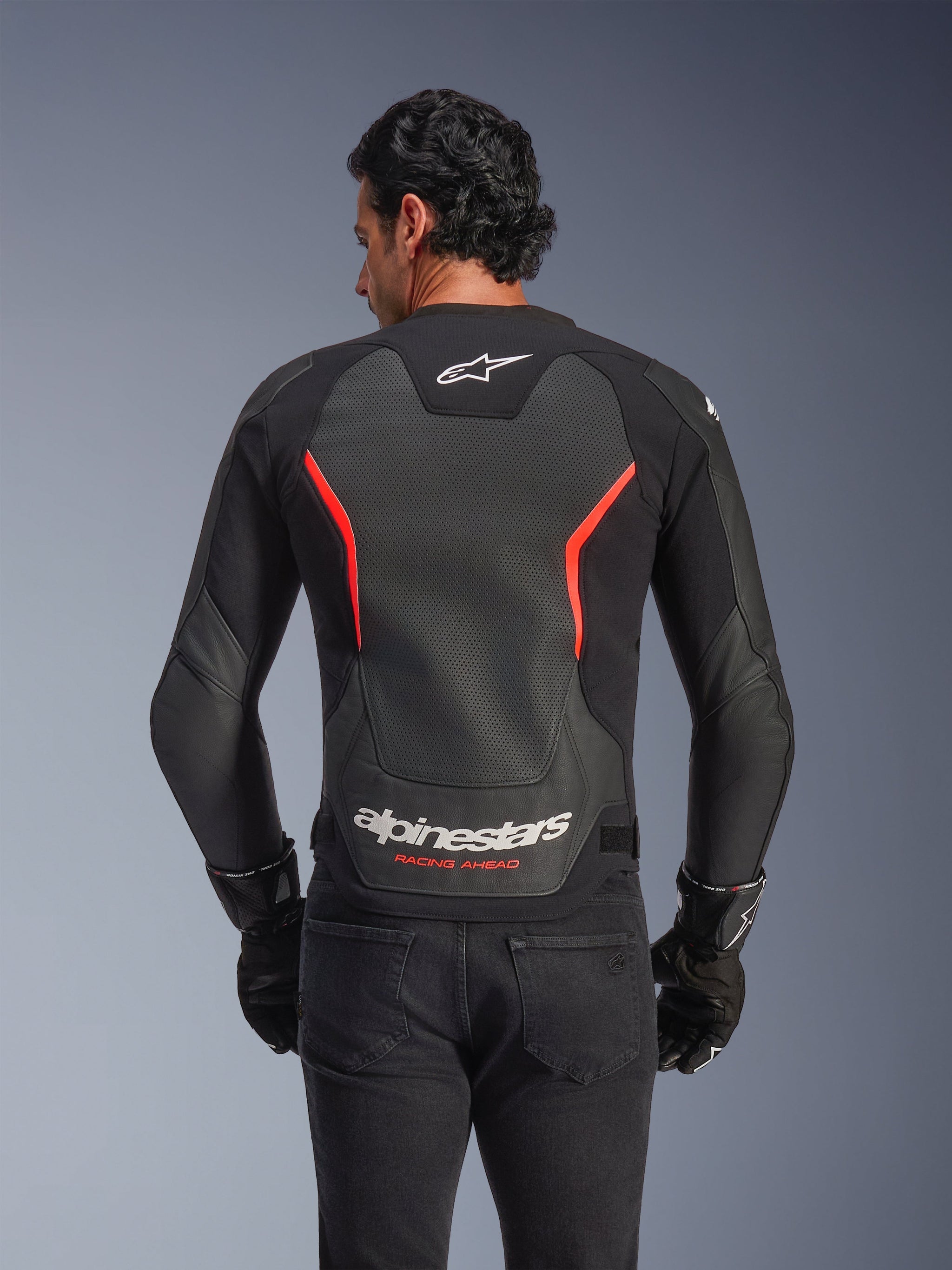 Chaqueta Alpinestars GP Force V2 Leather Airflow