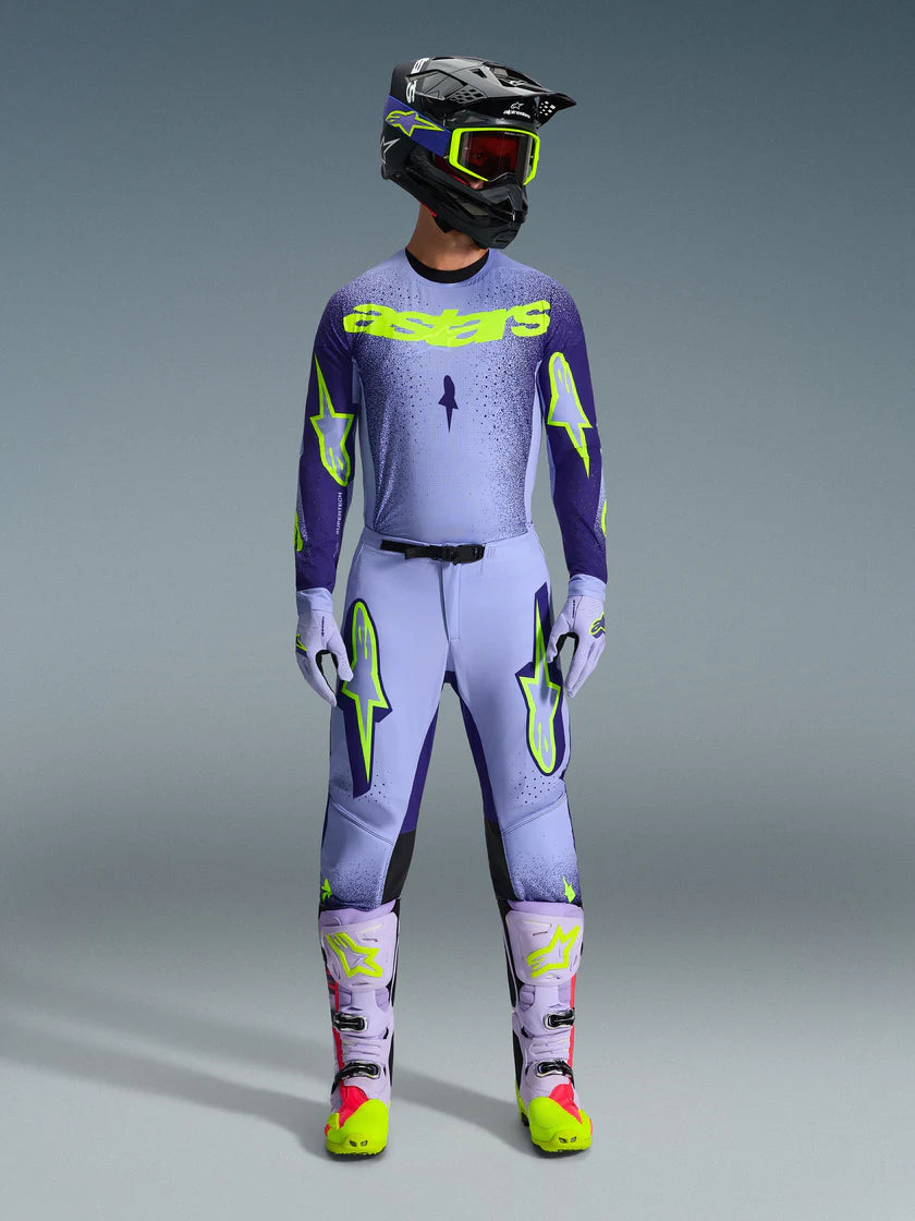 Conjunto Alpinestars Motocross 2026 Supertech Scenz - Jersey + Pantalón