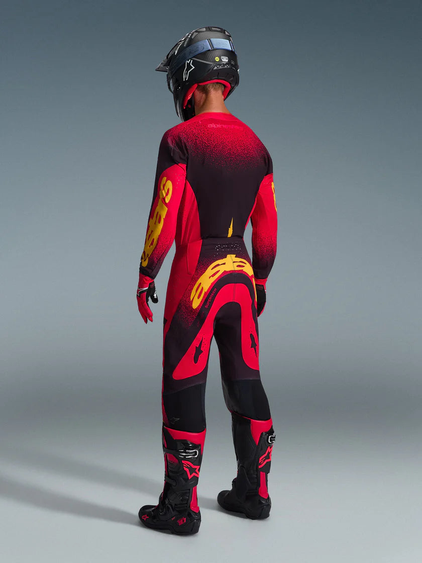Conjunto Alpinestars Motocross 2026 Supertech Scenz - Jersey + Pantalón