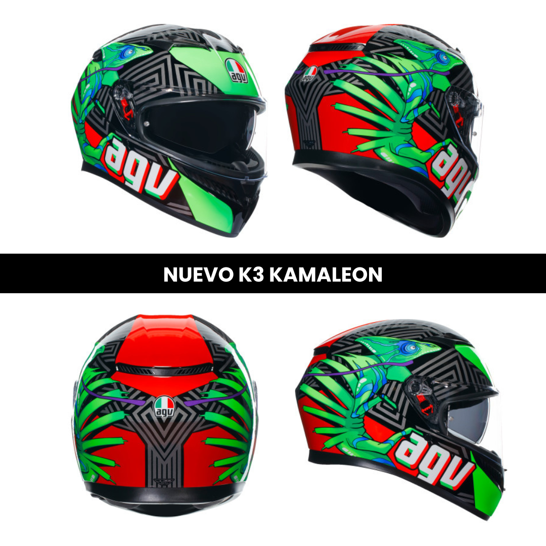 Casco K3 Kamaleon - AGV - Casco  AGV Medellín - AGV Bogotá - AGV Cali - AGV Colombia - Original - Envío - Crédito - All2Bikes - A2B
