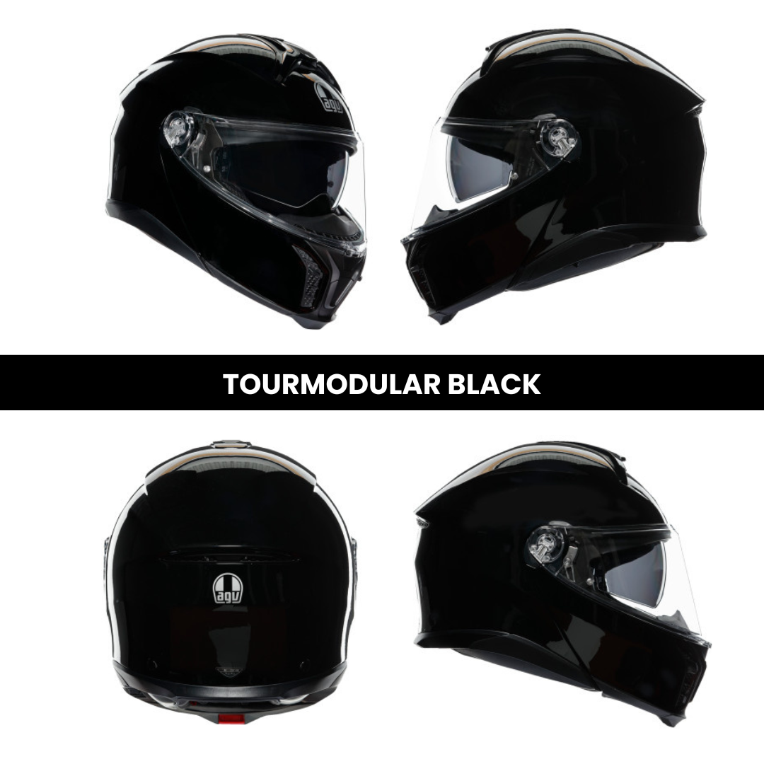 Casco Tourmodular Black - AGV - Casco  AGV Medellín - AGV Bogotá - AGV Cali - AGV Colombia - Original - Envío - Crédito - All2Bikes - A2B