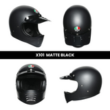 Casco X101 Matte Black - AGV - Casco  AGV Medellín - AGV Bogotá - AGV Cali - AGV Colombia - Original - Envío - Crédito - All2Bikes - A2B