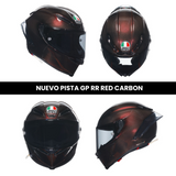 Casco Pista GP RR Red Carbon