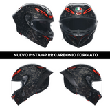 Casco Pista GP RR Carbonio Forgiato - Italia
