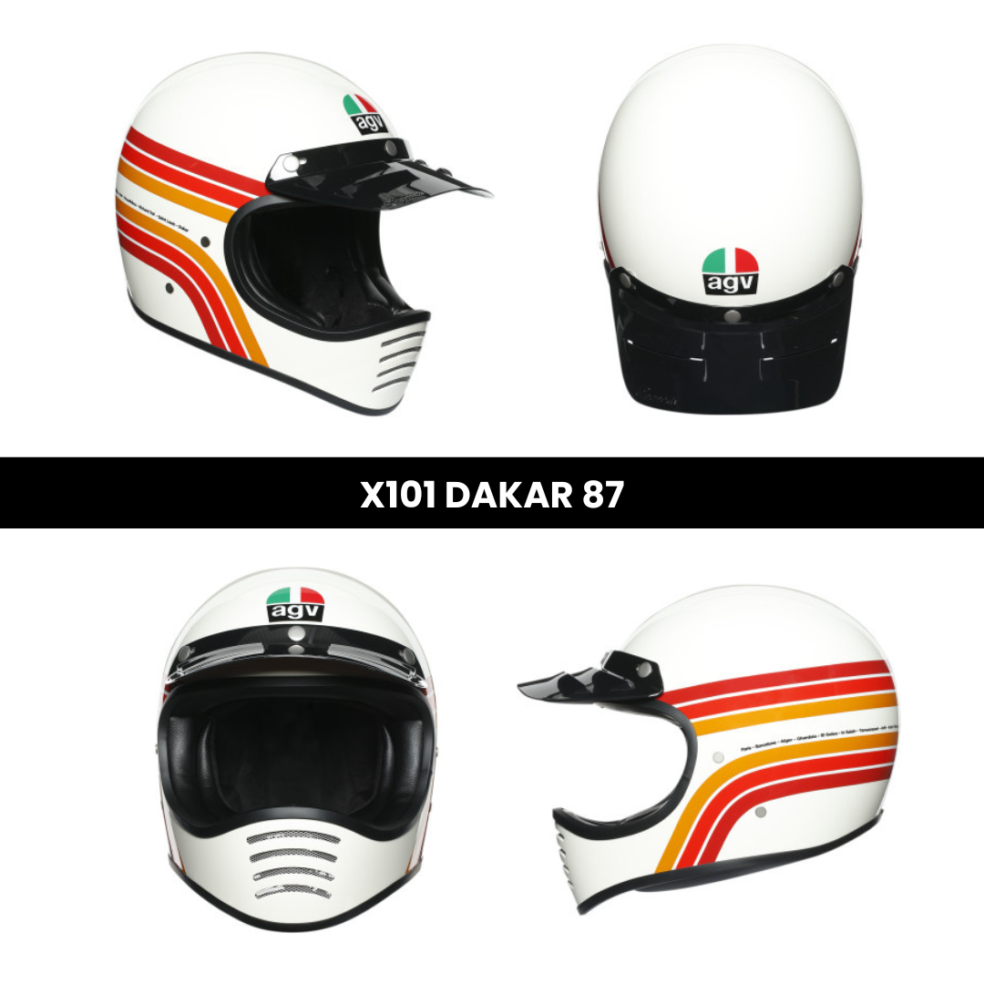 Casco X101 Dakar 87