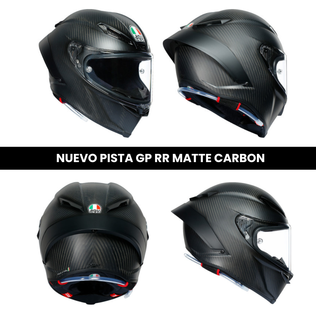 Casco Pista GP RR Matte Carbon - AGV - Casco  AGV Medellín - AGV Bogotá - AGV Cali - AGV Colombia - Original - Envío - Crédito - All2Bikes - A2B