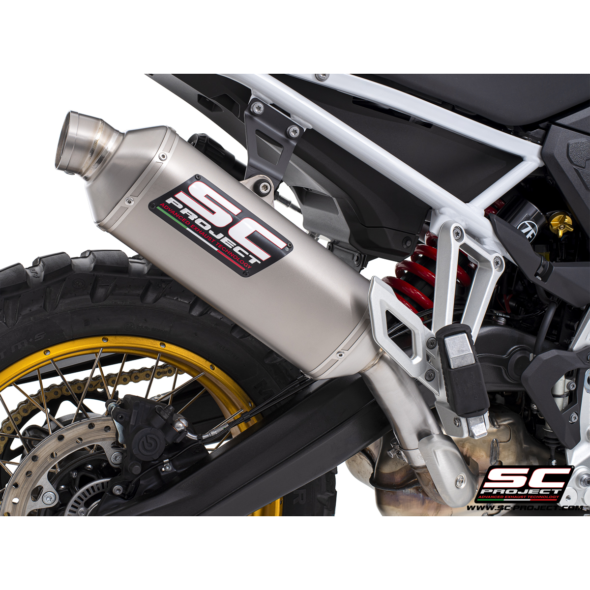 Escape Slip On BMW F900GS SC Project Rally Raid BMW F900GS 2025