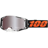 Goggles 100% Armega Blacktail HiPER Silver Mirror