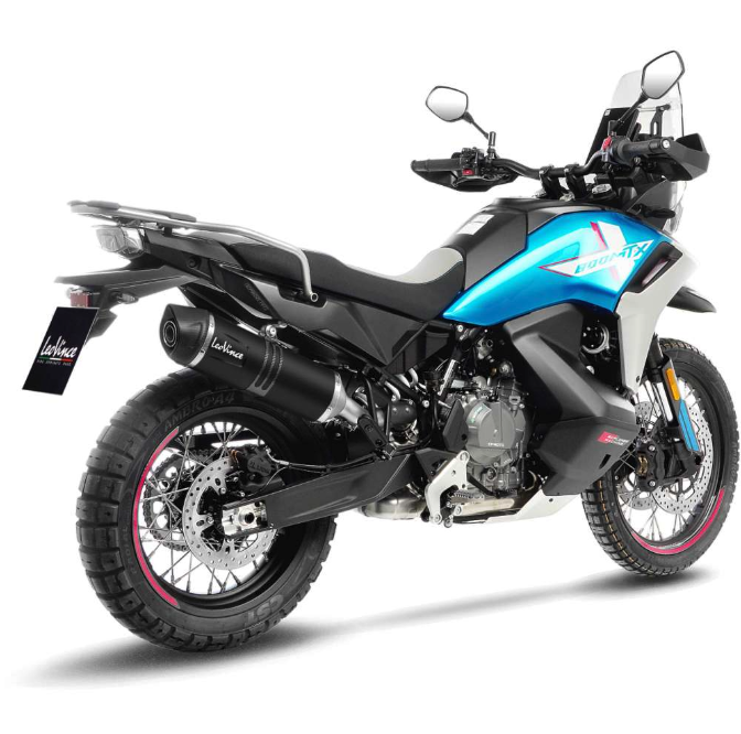 Escape Slip On LeoVince LV One Evo Black Edition CFMOTO 800 MT-X 2026