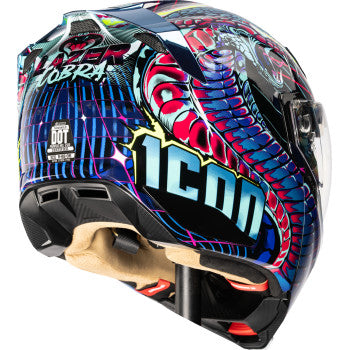 Casco Icon Threshold™ Synthwave Lazer Cobra