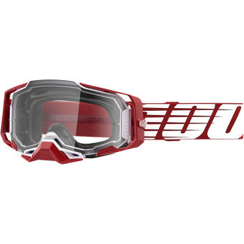 Goggles 100% Armega Oversized Deep Red