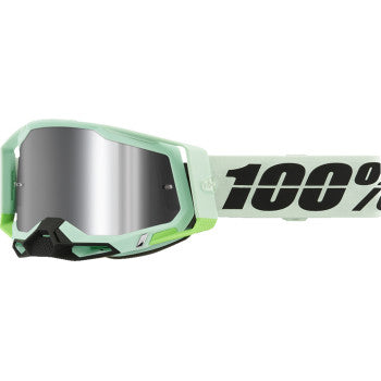 Goggles 100% Racecraft 2 Palomar Silver Flash Mirror