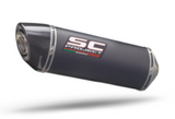 Escape SC Project Slip On Oval Honda CB500F/CB500R/CB500X 2023
