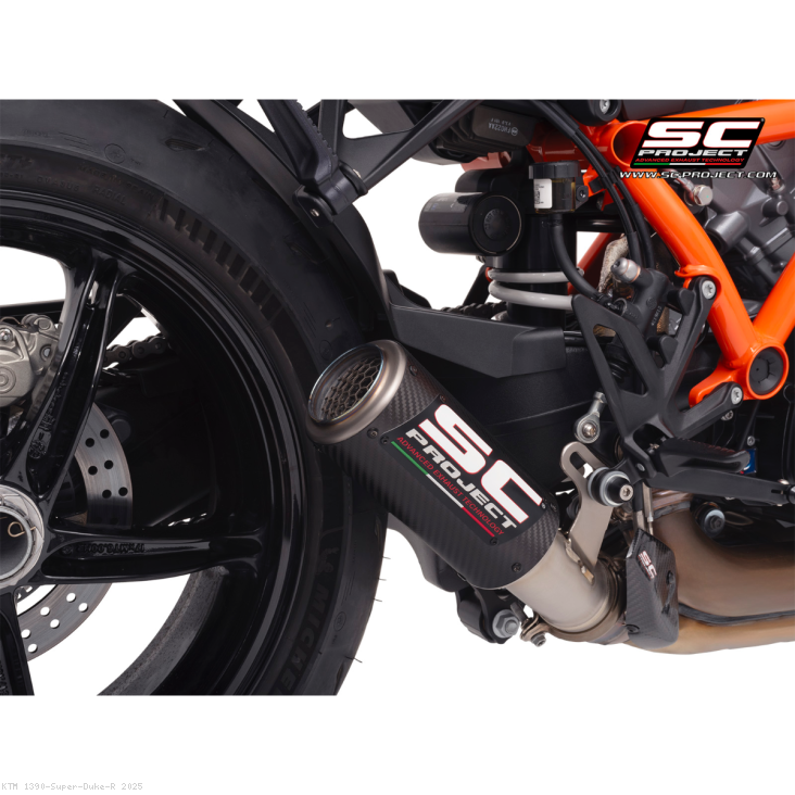 Escape Slip On Cr-T Sc Project Ktm 1390 Super Duke R 2025 Carbono Y Titanio
