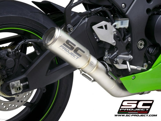 Escape Slip On S1 Cr-T Project Kawasaki Ninja Zx-10r 2025 Carbono Y Titanio