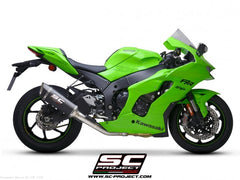 Escape Slip On S1 Sc1-R Project Kawasaki Ninja Zx-10r 2025 Carbono Y Titanio,