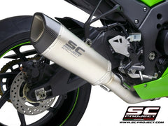 Escape Slip On S1 Sc1-R Project Kawasaki Ninja Zx-10r 2025 Carbono Y Titanio,