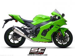 Escape Slip On S1 Sc1-R Project Kawasaki Ninja Zx-10r 2025 Carbono Y Titanio,