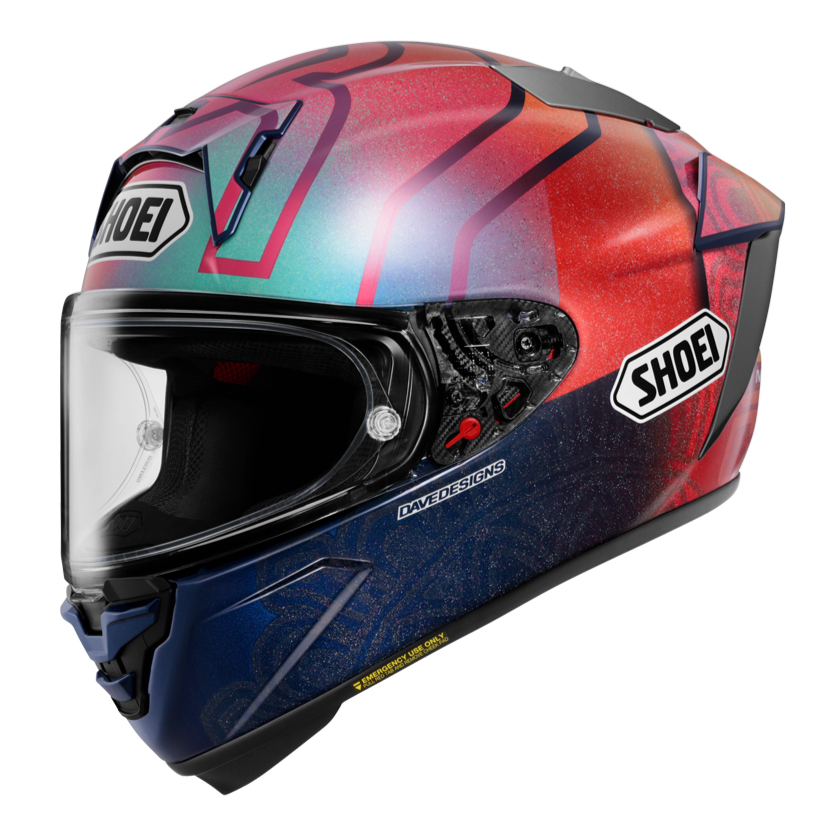 Casco Shoei X-15 Marquez Holi TC-1