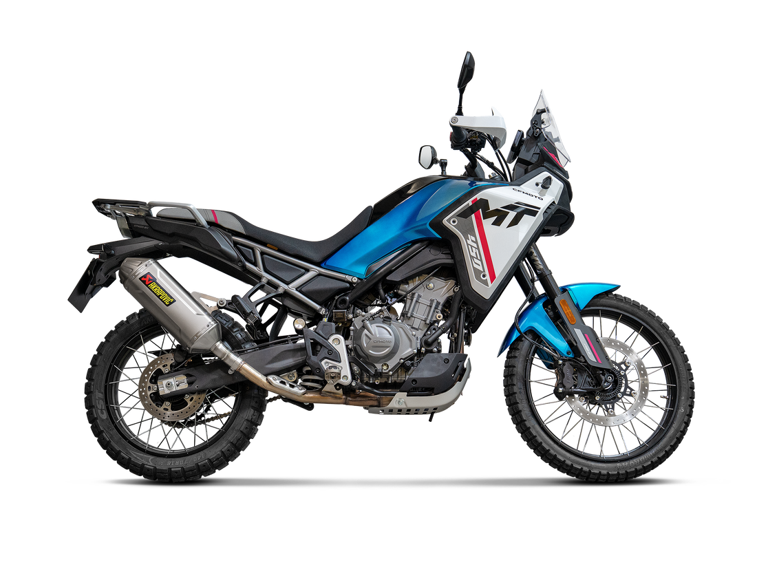 Escape Akrapovic Slip-On Para CFmoto 450MT 2026