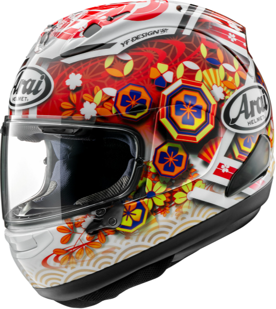 Casco Arai Corsair X Nakagami 4