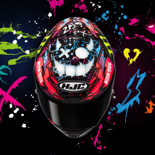 Casco HJC Rpha 1N V2 Carbon Funky Diablo