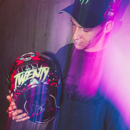 Casco HJC Rpha 1N V2 Carbon Funky Diablo