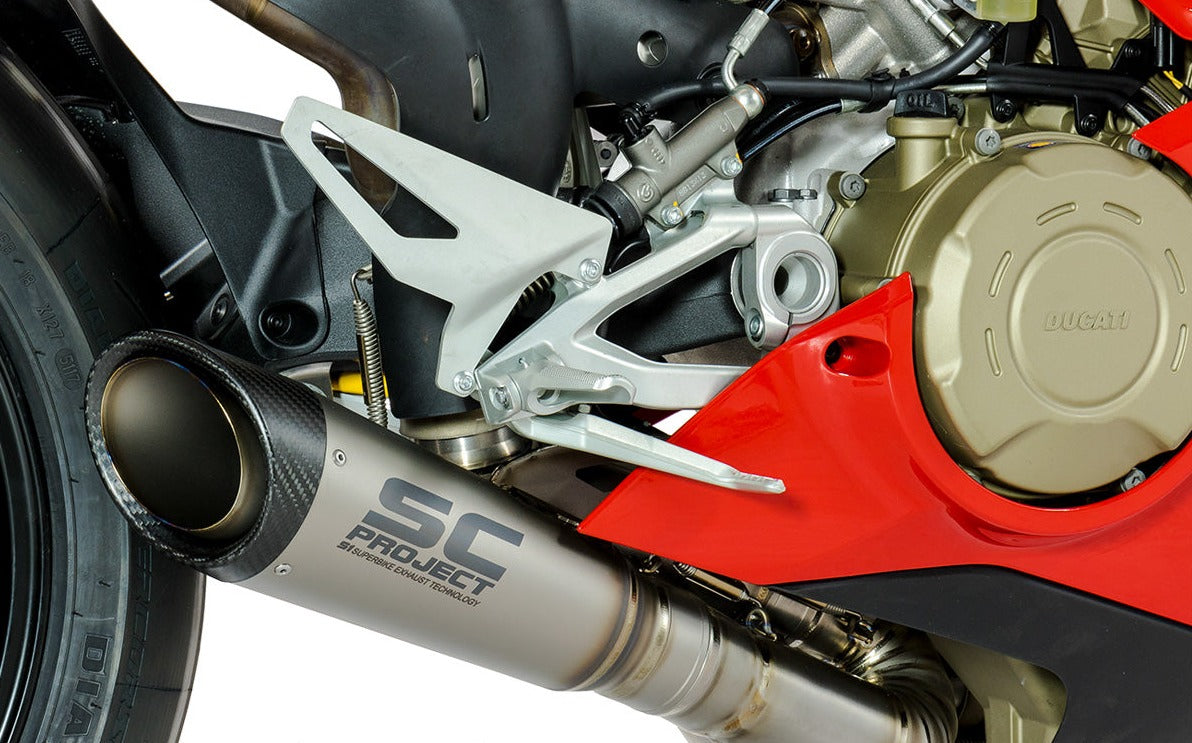 Set TO4 2x Tubo de escape Turn Out y Cinta anticalorica compatible con  Ducati Sport 1000/ S Craftride ✓ ¡Actualiza tu conducción ahora!