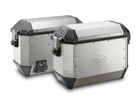 Maleta Kappa - Kms36apack2 - Set 2 Maletas Laterales 36l Aluminio K`Mission