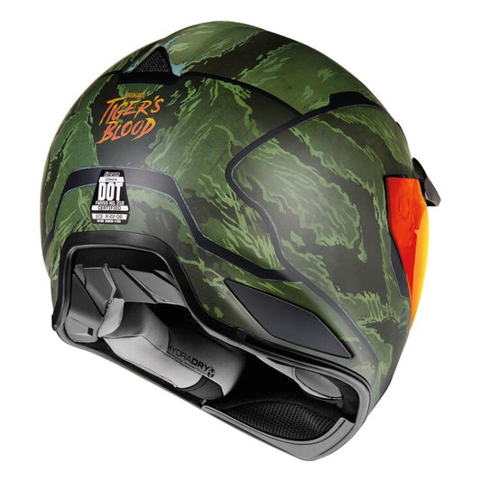 Casco Icon Domain Tiger Blood