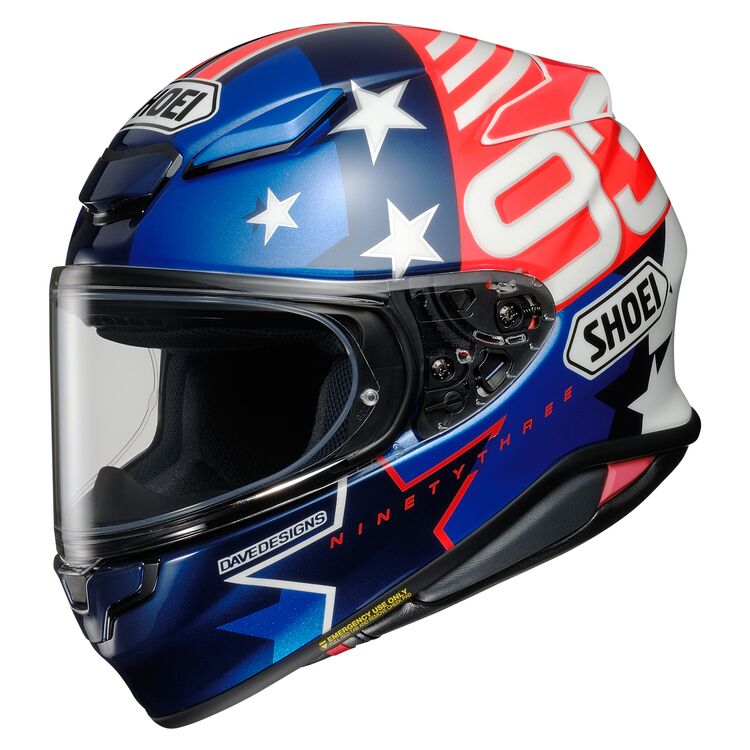 Casco Shoei RF-1400 Marquez American Spirit - Casco Shoei Medellín - Shoei Bogotá - Shoei Cali - Shoei Colombia - Original - Envío - Crédito 